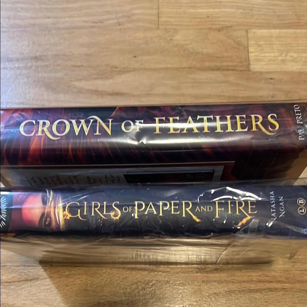 Girls of Paper and Fire & Crown of Feathers hardcover Book Set - Picture 6 of 6